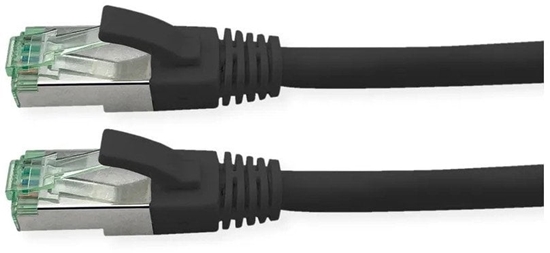 Picture of ROLINE RM S/FTP (PiMF) Patch Cord Cat.6A, czarny, 2 m