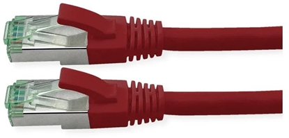Изображение ROLINE RM S/FTP (PiMF) Patch Cord Cat.6A, czerwony, 2 m