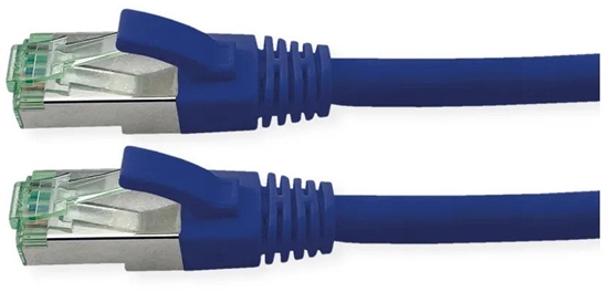 Изображение ROLINE RM S/FTP (PiMF) Patch Cord Cat.6A, niebieski, 2 m