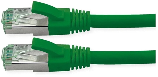 Picture of ROLINE RM S/FTP (PiMF) Patch Cord Cat.6A, zielony, 2 m