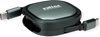 Picture of Roline USB 2.0 Retractable Cable Type C, 60W, C-C, M/M, black, 1.2 m