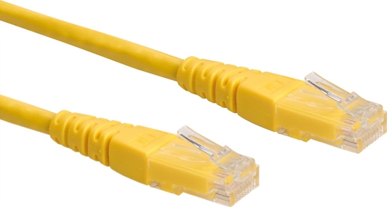 Picture of Roline UTP Patch Cord, Cat.6 (Class E), yellow, 1 m