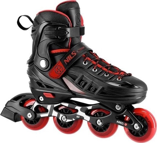 Picture of Rolki Nils Extreme NA18811A rekreacyjne regulowane czarne r. 34-38