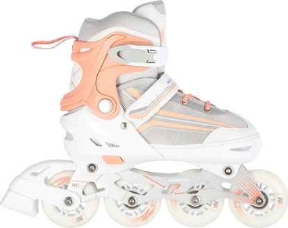 Picture of Rolki Nils Extreme NH18190 z wymienn poz regulowane biae r. 34-38