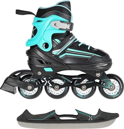 Picture of Rolki Nils Extreme NH18190 z wymienn poz regulowane czarne r. 39-43