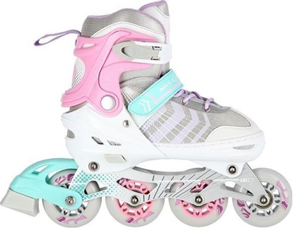 Picture of Rolki Nils Extreme NH18192 z wymienn poz regulowane biae r. 29-33