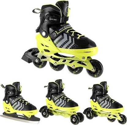 Picture of Rolki Nils Extreme NH18192 z wymienn poz regulowane zielone r. 39-43