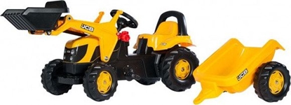 Attēls no Rolly Toys Rolly Toys Traktor Kid JCB z Przyczep i yk uniwersalny