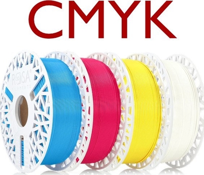 Attēls no ROSA3D Zestaw Rosa3D PLA STARTER Lithophane CMYK 4kg
