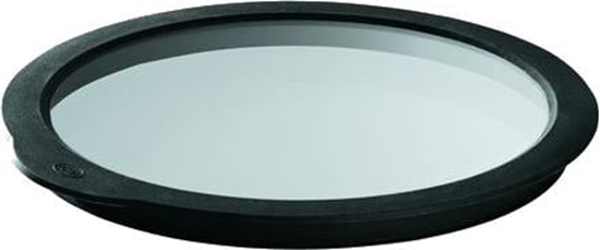 Picture of Rosle pokrywka do wieej ywnoci 8 cm szko/silikon przezroczysta/czarna