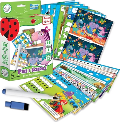 Изображение Roter Kafer GRA Z MARKEREM PISZ I CIERAJ. POZIOM PODSTAWOWY RK1020-02