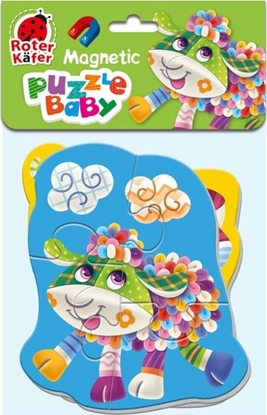 Attēls no Roter Kafer Mikkie magnetyczne puzzle Owca i winka