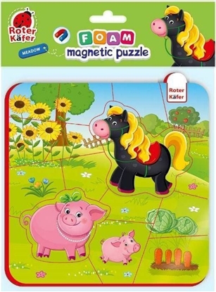 Attēls no Roter Kafer Piankowe puzzle z magnesem "Ko i winki" RK5010-08