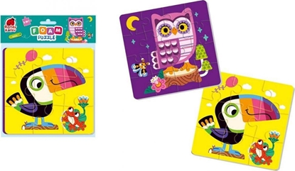 Attēls no Roter Kafer Puzzle piankowe 2w1"Ptaki" RK6050-03