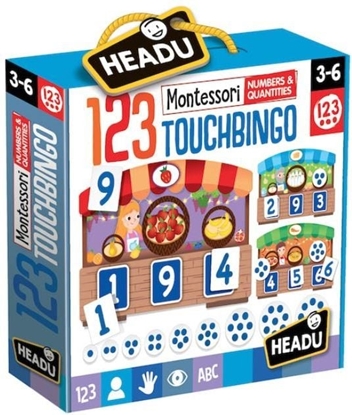 Attēls no Russell HEADU Montessori - Gra Bingo 123 (21109)