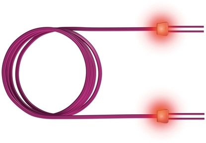 Picture of saCon LWL-LED-Patchkabel duplex 50/125µm OM4, LC/LC, fioletowy, 10 m