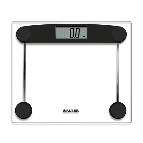 Picture of Salter 9208 BK3R Compact Glass Electronic Bathroom Scale