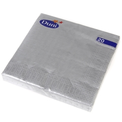 Attēls no Salvetes 33cm sudraba