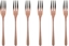 Picture of Sambonet Taste cake fork set 6 pcs  copper