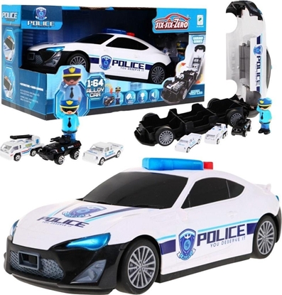 Изображение Samoch?d policyjny rozk?adany metalowy