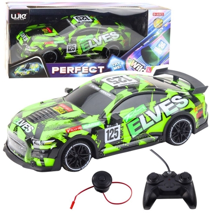 Attēls no Samochód sportowy R/C z dwikiem zielony