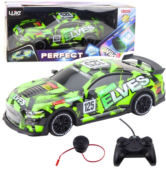 Изображение Samochód sportowy R/C z dwikiem zielony