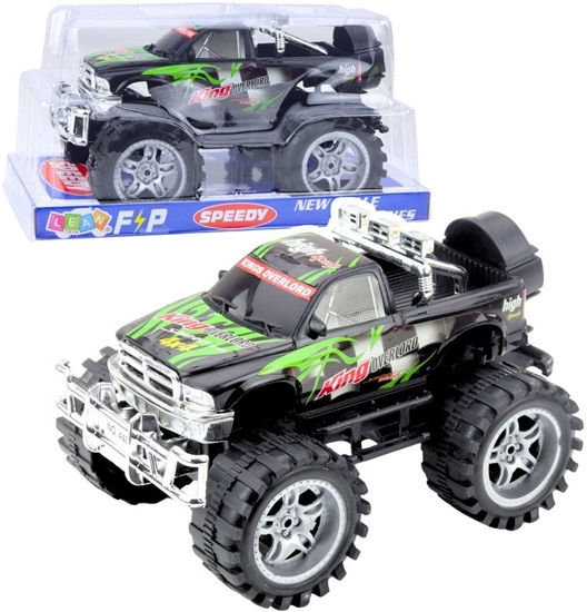 Picture of Samochód Terenowy King Z Napdem Na Ty Zielono-Czarny 27cm LEAN Toys