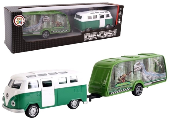 Изображение Samochód Van z przyczep kempingow metal no.2