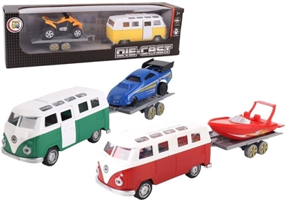 Picture of Samochód Van z przyczep metal mix
