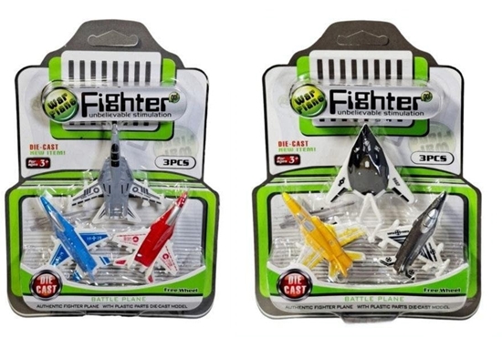 Picture of Samolot 3szt mix