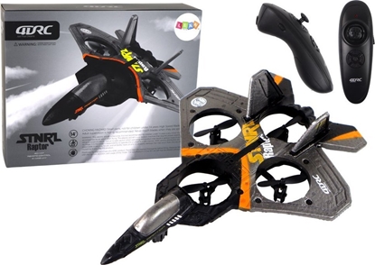 Picture of Samolot zdalnie sterowany LeanToys Zdalnie Sterowany Samolot Myliwiec R/C Srebrny