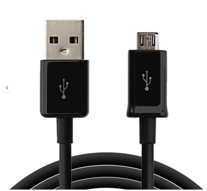 Attēls no ECB-DU5ABE Samsung microUSB Data Cable 1m Black (B