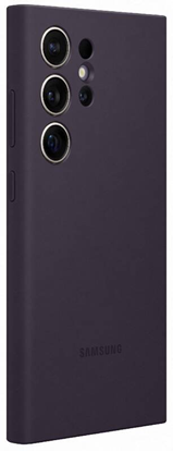 Picture of Samsung - Galaxy S24 Ultra Dark Silicone Cover Violet