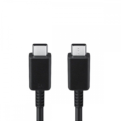 Picture of Samsung 3A Fast USB-C to USB-C Data & Charger Cable 1m (OEM) Black