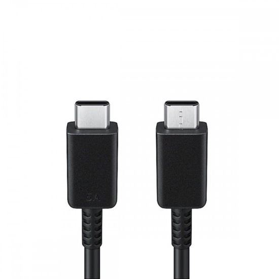 Picture of Samsung 3A Fast USB-C to USB-C Data & Charger Cable 1m (OEM) Black