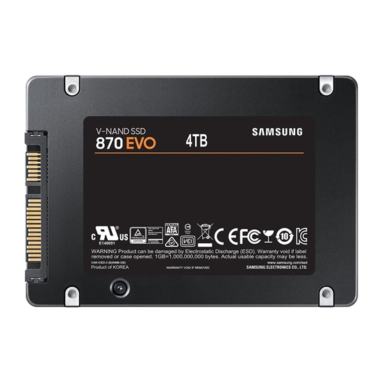 Изображение Samsung 870 EVO 4 TB 2.5" Serial ATA III V-NAND