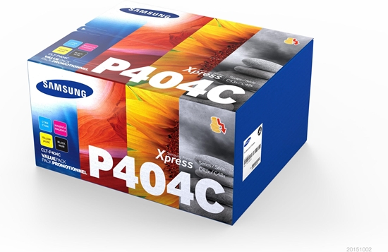Изображение Samsung CLT-P404C 4-pack Cyan/Magenta/Yellow/Black Original Toner Cartridge