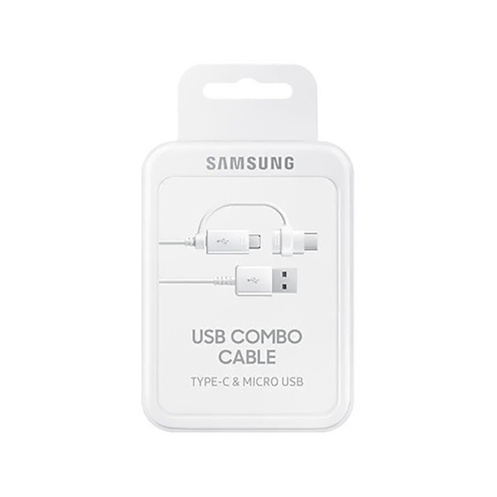 Picture of Samsung Datenkabel Micro-USB zu USB-A inkl USB-C Adapter - bulk