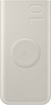 Изображение Samsung EB-U2510XUEGWW bank mocy 10000 mAh Bezprzewodowe adowanie Beowy