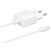Изображение Samsung EP-T1510EWE + EP-DA705BWE Samsung 15W Travel Charger + USB-C/USB-C Data Cable White (OOB Bulk)