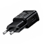 Attēls no Samsung EP-TA200EBE Adaptive 15W Plug USB 3.1 Quick Charge 3.0 Fast Charger Black (OEM) Black