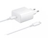 Picture of Samsung EP-TA845EWE + EP-DW767JWE Samsung 45W Travel Charger + USB-C/USB-C Data Cable White (OOB Bulk)