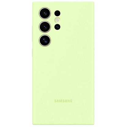 Picture of Samsung Etui Samsung Silicone Case Galaxy S24 Ultra jasnozielone