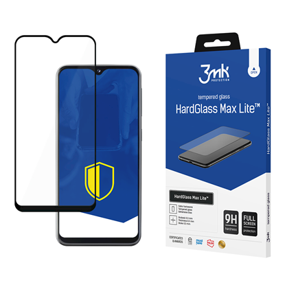 Изображение Samsung Galaxy A20e Black - 3mk HardGlass Max Lite