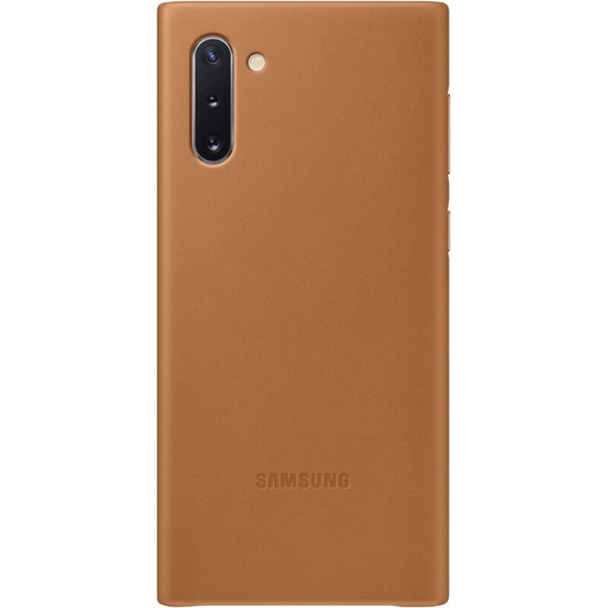 Picture of Samsung Galaxy Note 10 Leather Cover Camel
