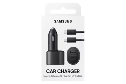 Attēls no Samsung EP-L5300XBEGWW Super Fast Dual Car Charger 60W