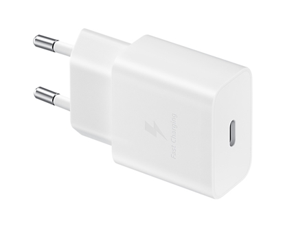 Picture of Samsung Samsung EP-T1510NWEGEU 15W PD USB-C AFC Wall Charger - White