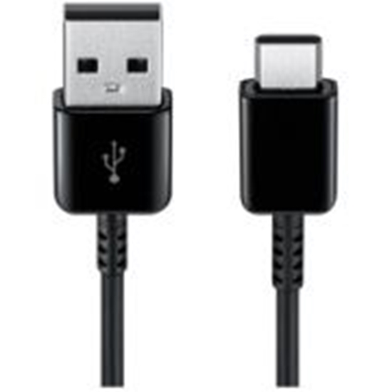 Picture of Samsung USB 2.0 to USB-C 3.1 Qualcom Data & Charging Cable 1m (OEM) Black