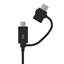 Picture of Samsung USB 2in1 Combo Type-C & Micro USB Data & Charging Cable 1.2m (OEM) Black