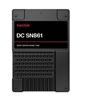 Picture of SANDISK BY WESTERN DIGITAL SSD||DC SN861|3.84TB|U.2|PCIe Gen5|NVMe|Write speed 7200 MBytes/sec|Read speed 13700 MBytes/sec|15mm|SDS6BA138PSP9X30TS2526